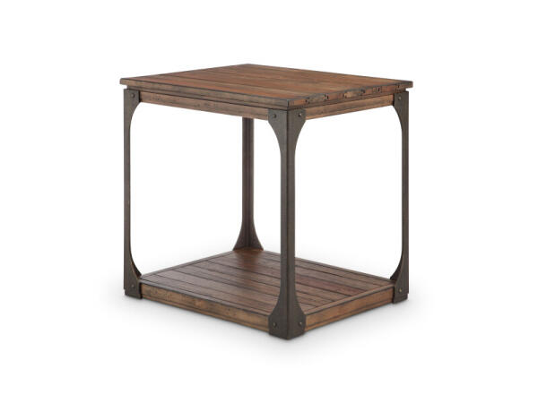 Rectangular End Table End tables Bourbon and Aged iron