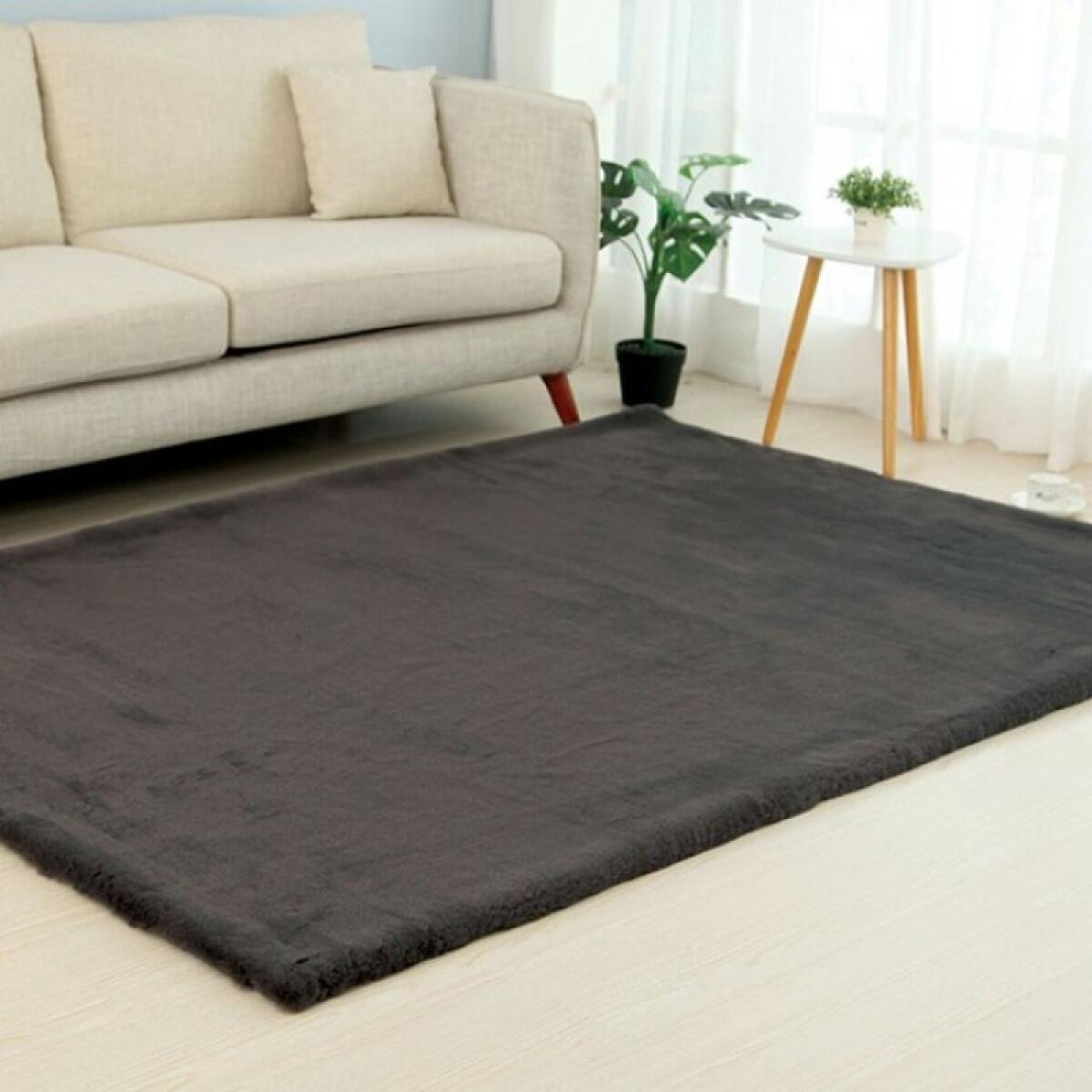 Caparica Area Rug 5.3′ x 7.6′ Rugs Black 4