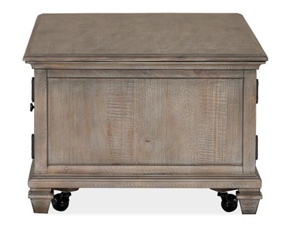 Lancaster Lift Top Storage Cocktail Table w/Casters - Image 14