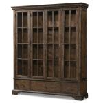 Complete Monticello Display China Cabinet Office Storage Brown 6