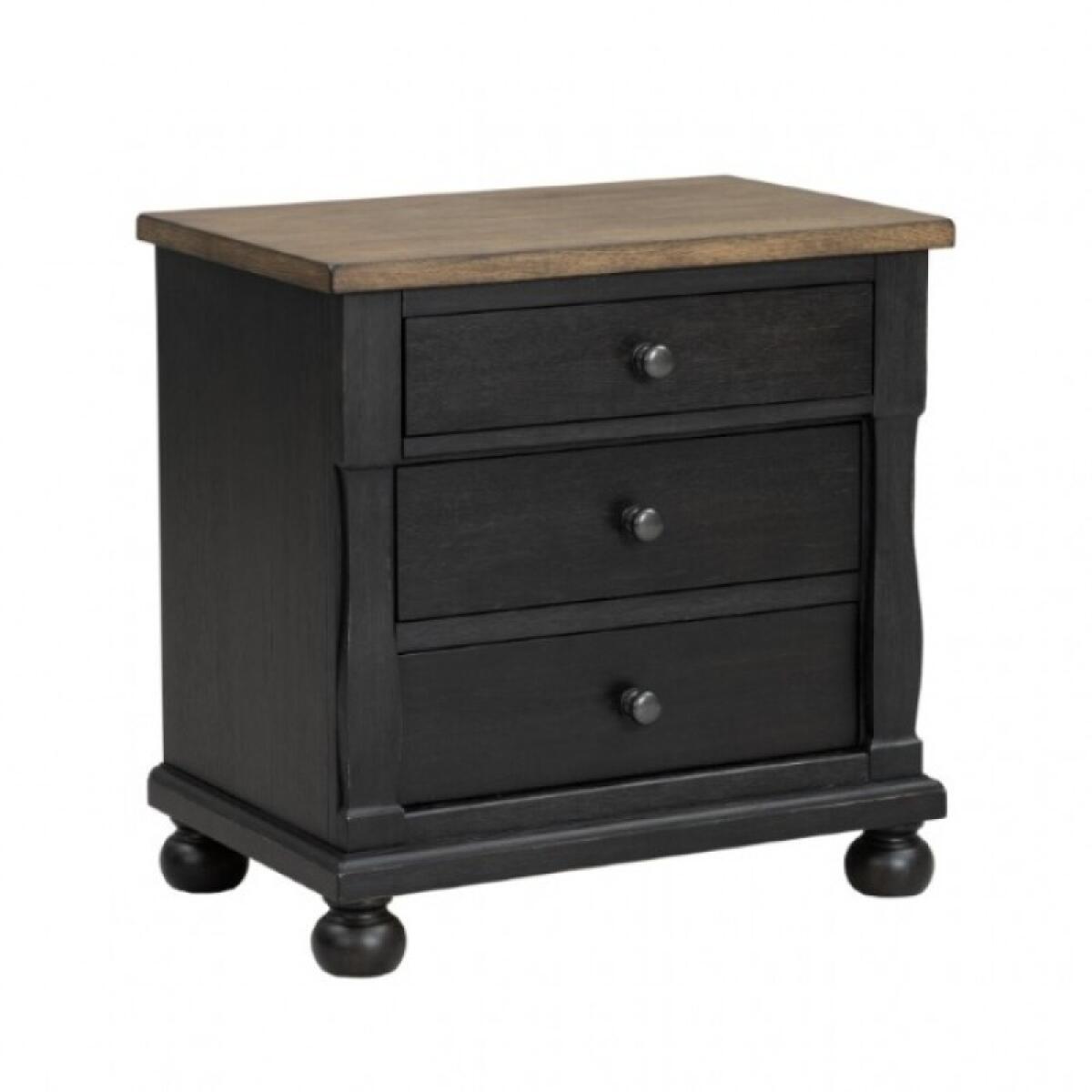 Neue Mills 3-Drawer Nightstand - Image 10