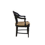 Black Maverick Arm Chair Chairs Black 11
