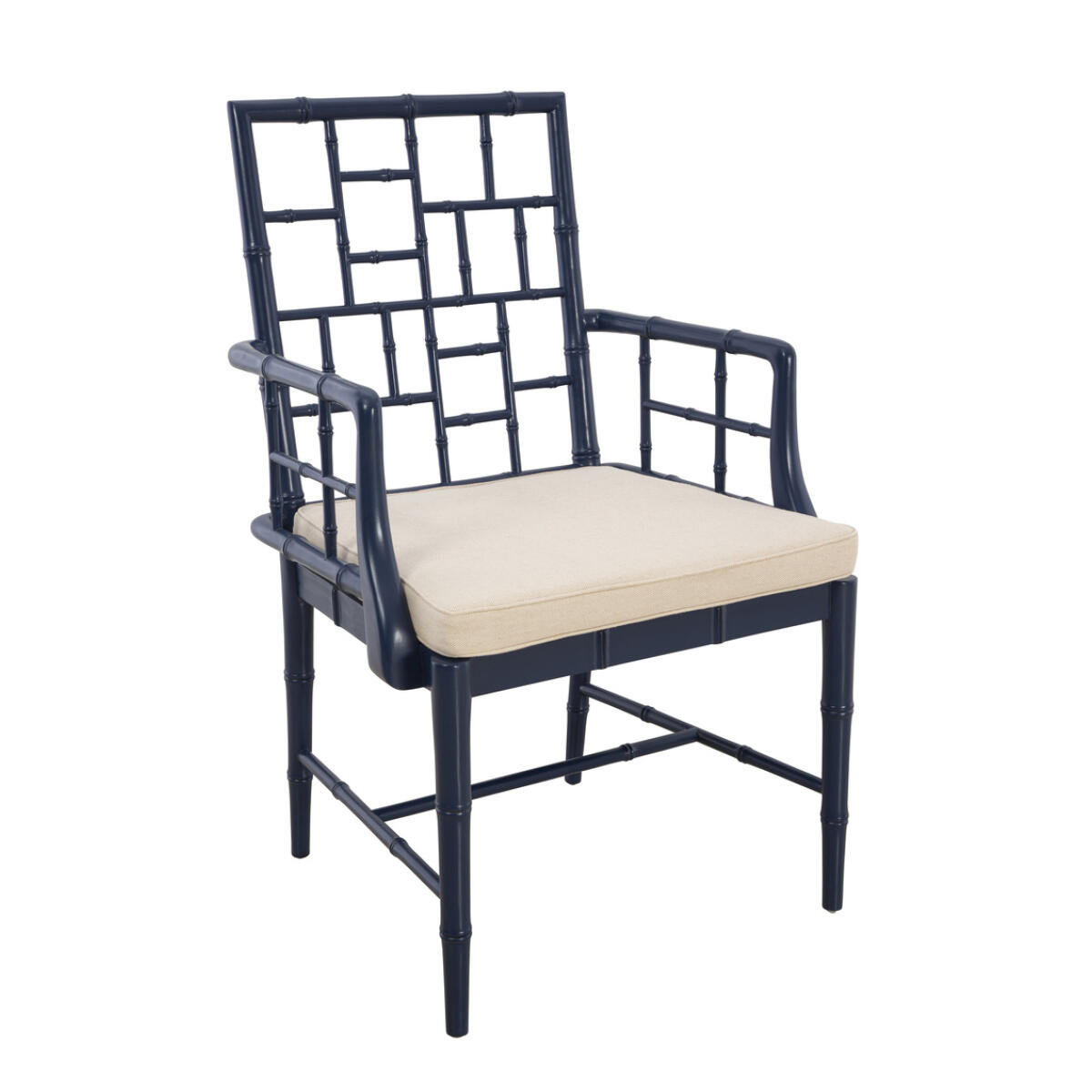 Blue Hugo Arm Chair Chairs Blue 4