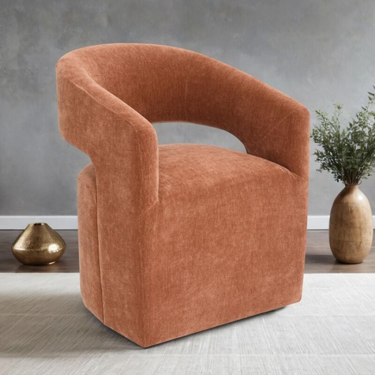 Tresa Arm Chair with Casters - Image 2