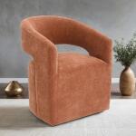 Tresa Arm Chair with Casters Chairs Chairs