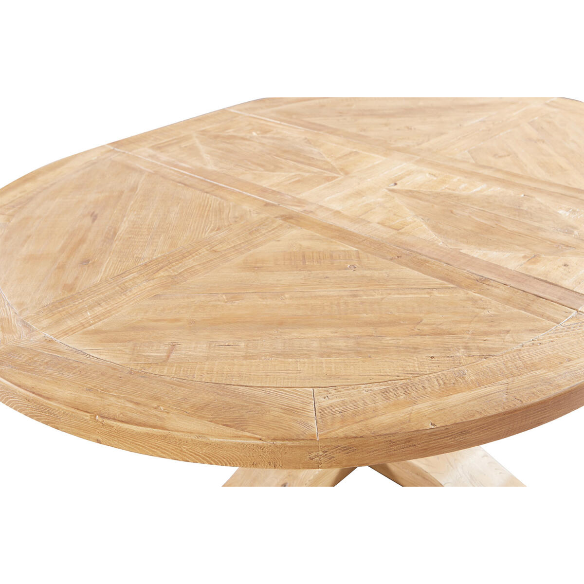 Manor House Extension Round Table Dining Tables Brown 5