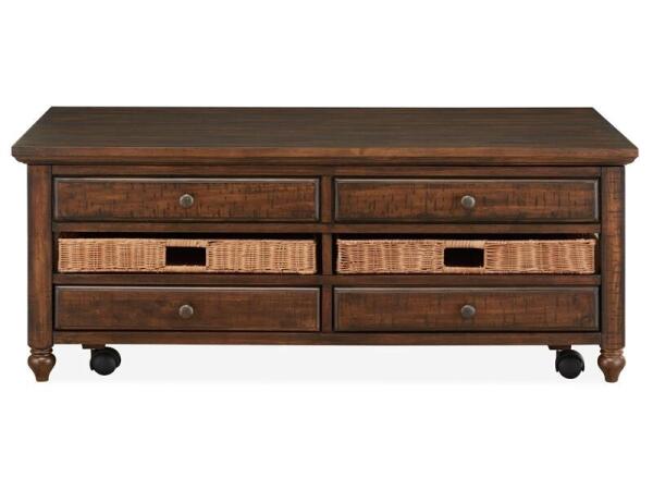 Cottage Lane Rectangular Lift Top Cocktail Table - Image 3