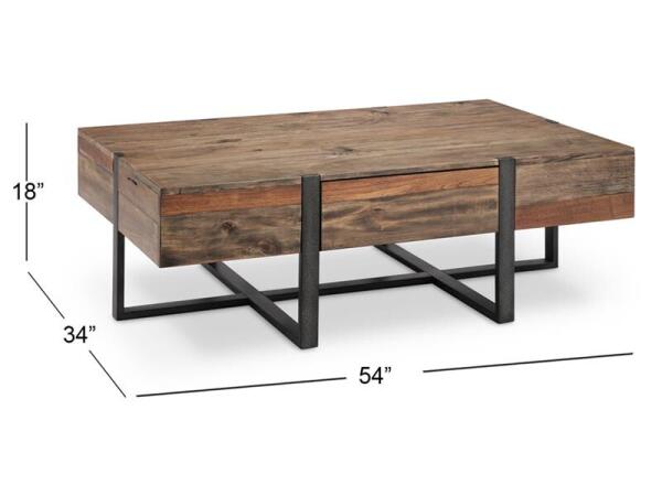Prescott Rectangular Cocktail Table - Image 3