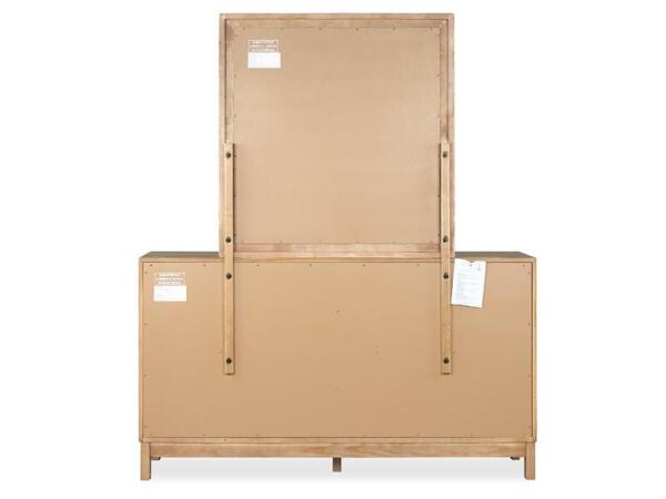 Davenport Double Drawer Dresser Dressers Brown 15