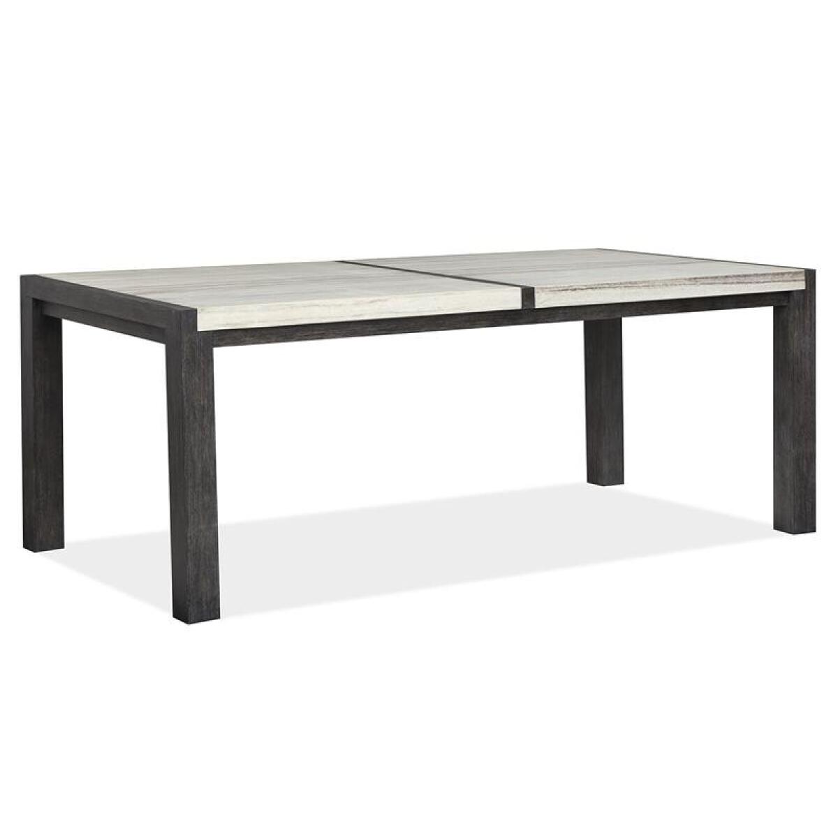 b8fce120b0f97aa20e85ad19a4791ac1 Plum Creek - Black Rectangular Dining Table - Image 1