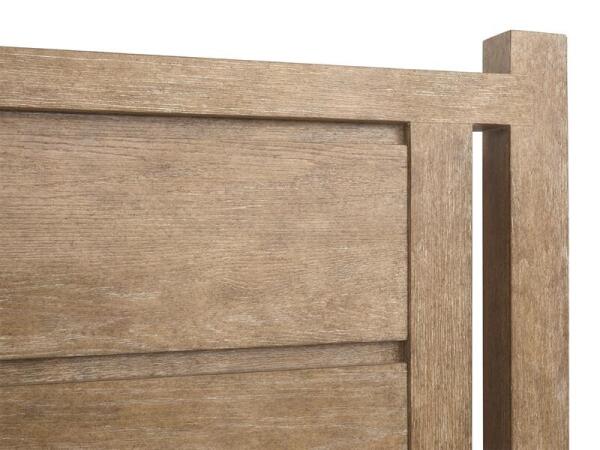 Plum Creek – LT. Brown Complete King Panel Bed Beds Beds 11