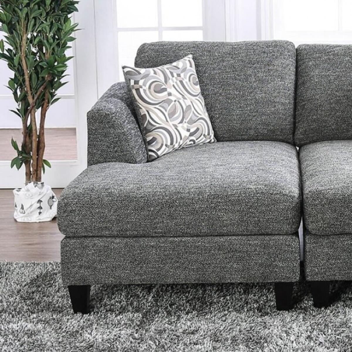 Lowry Left Chaise Sectional Parts Furniture of America 4