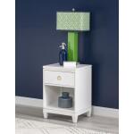 Open Nightstand White Finish Nightstands Legacy Classic Furniture 11
