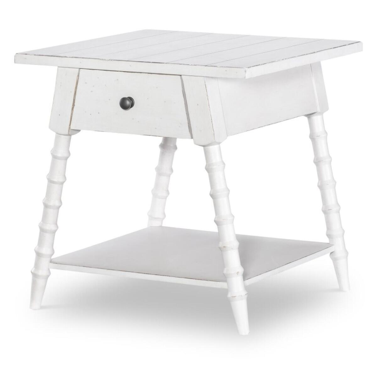 Splayed Bobbin Leg 1 Drw End Table - Image 2