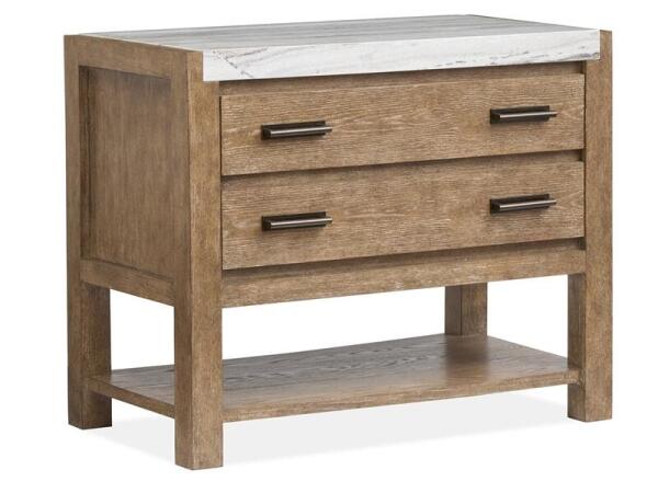 Plum Creek – LT. Brown Open Nightstand Nightstands Brown 14