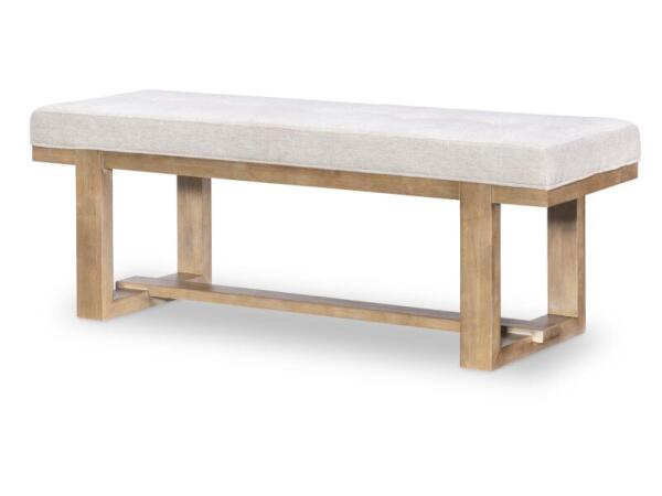 Uph Bed Bench Chairs & Benches Aged Driftwood