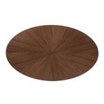 Ebikon Oval Dining Table Dining Tables Brown 10