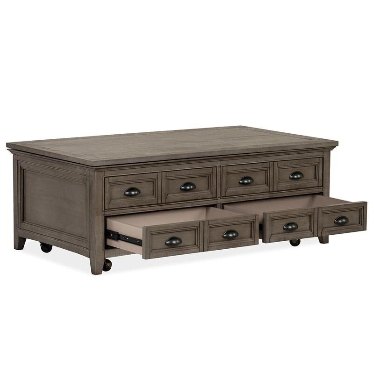 Paxton T4805-50 Lift Top Storage Cocktail Table w/Casters - Image 6