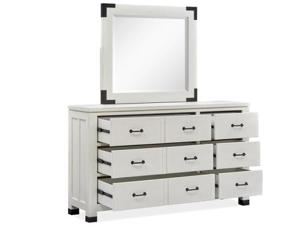 Harper Springs Landscape Mirror Bedroom Mirrors Magnussen Home 9