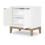 Nightstand Nightstands Cloud White And Desert Oak 14