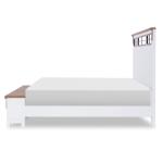 Complete Two Tone Panel Bed Queen 5/0 Beds Beds 12