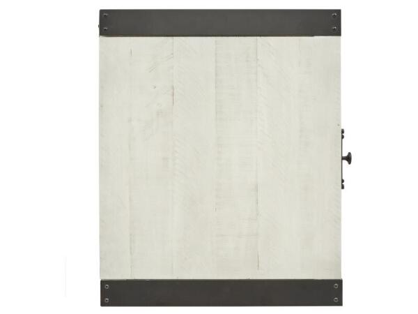 Chesters Mill Open Nightstand Nightstands Alabaster, Aged Iron 16