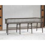 Windsor Dining Bench Chairs & Benches Brown 12