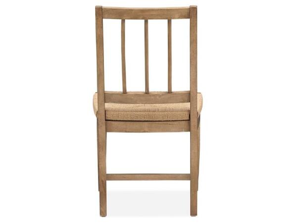 Lindon Dining Side Chair w/Paper Cord Seat (2/ctn) - Image 4