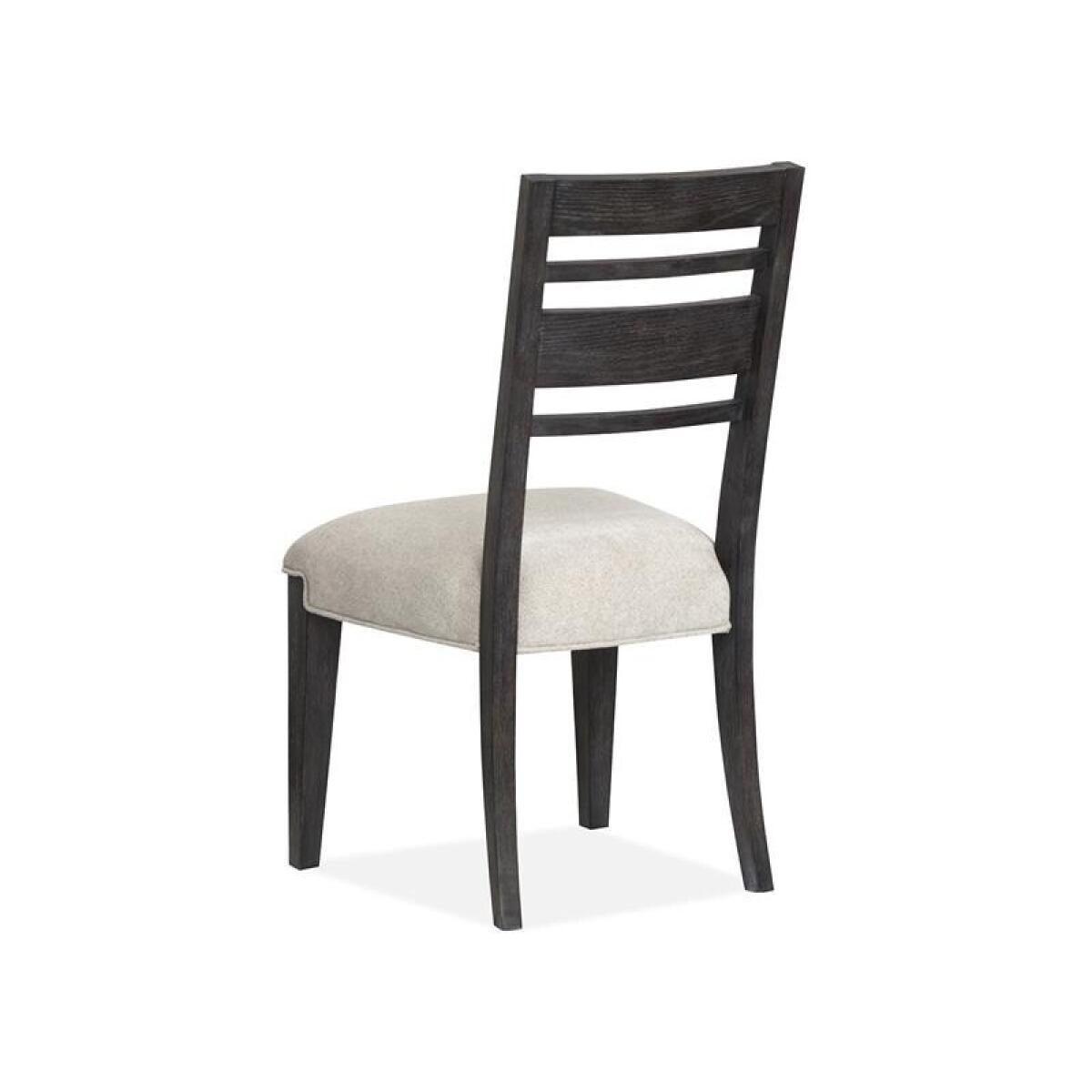 Plum Creek - Black Dining Side Chair w/Upholstered Seat (2/ctn) - Image 3