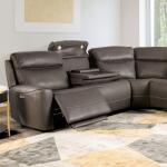 Edmondus Power Sectional Sectionals Brown 12