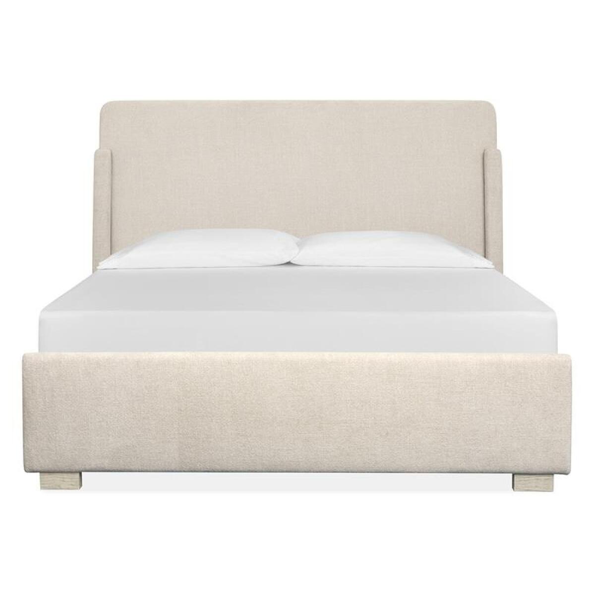 Lorelei B5893-72R Wood Cal.King Sleigh Bed Upholstered Rails SU - Image 2