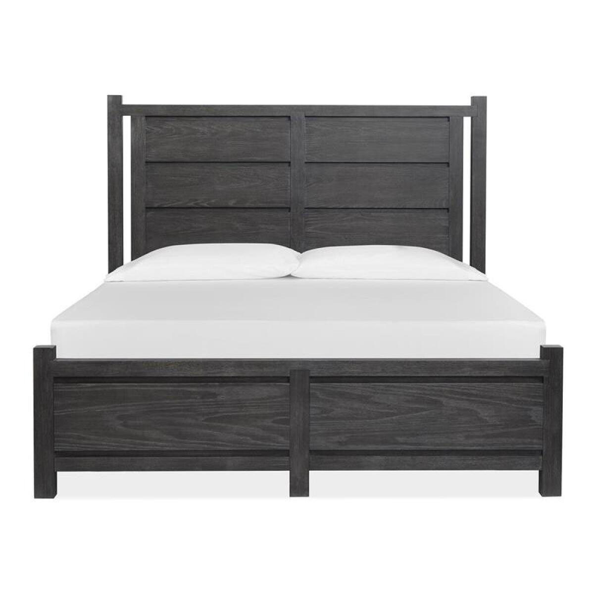 Plum B5990-64 Complete King Panel Bed - Image 2