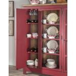 Pie Safe Dining Storage Barnwood Oak And Spiced Apple 21