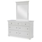Vertical Mirror White Finish Bedroom Mirrors Legacy Classic Furniture 11