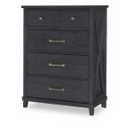 Drawer Chest Black Finish Youth Chests Black 5
