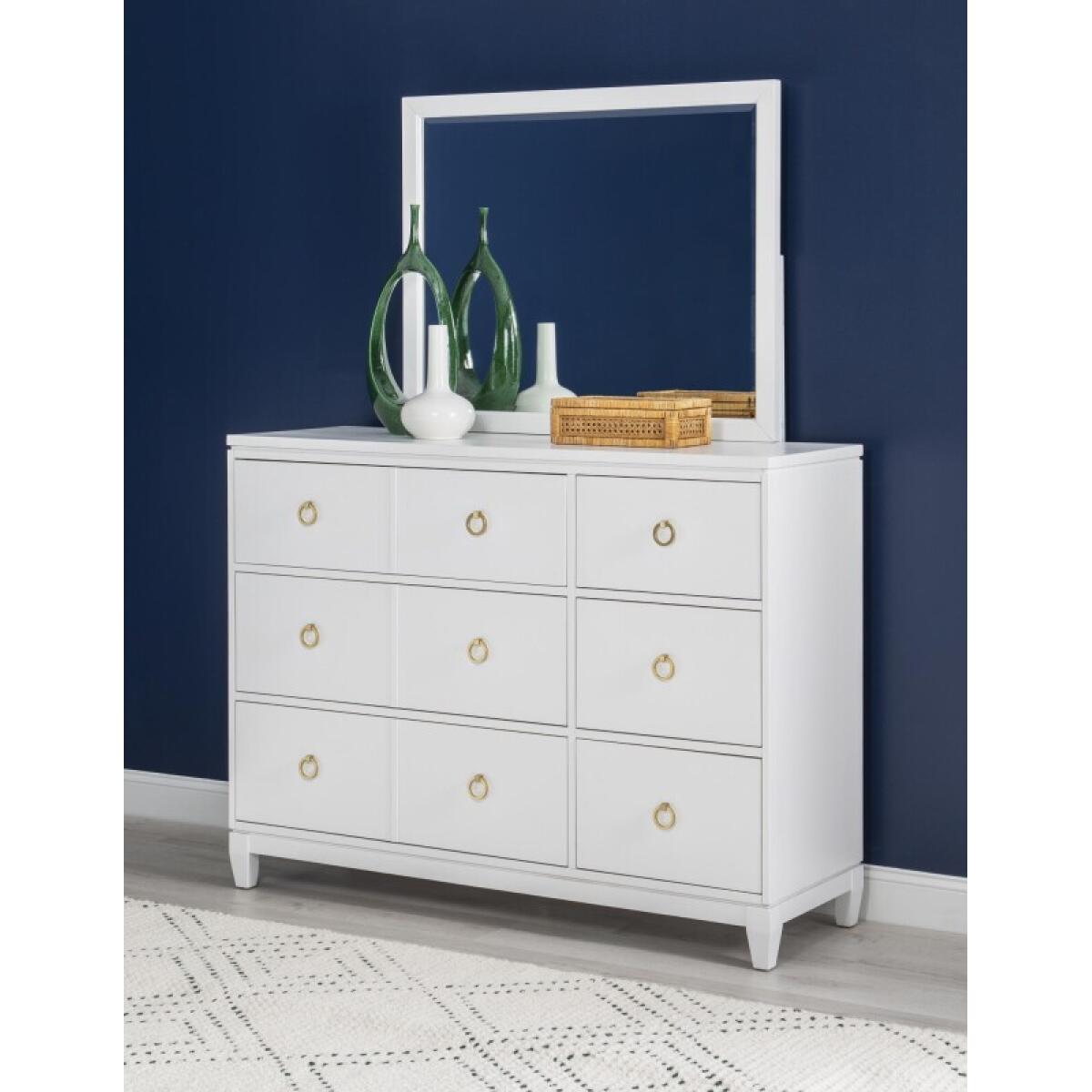 Mirror White Finish Bedroom Mirrors Legacy Classic Furniture 6