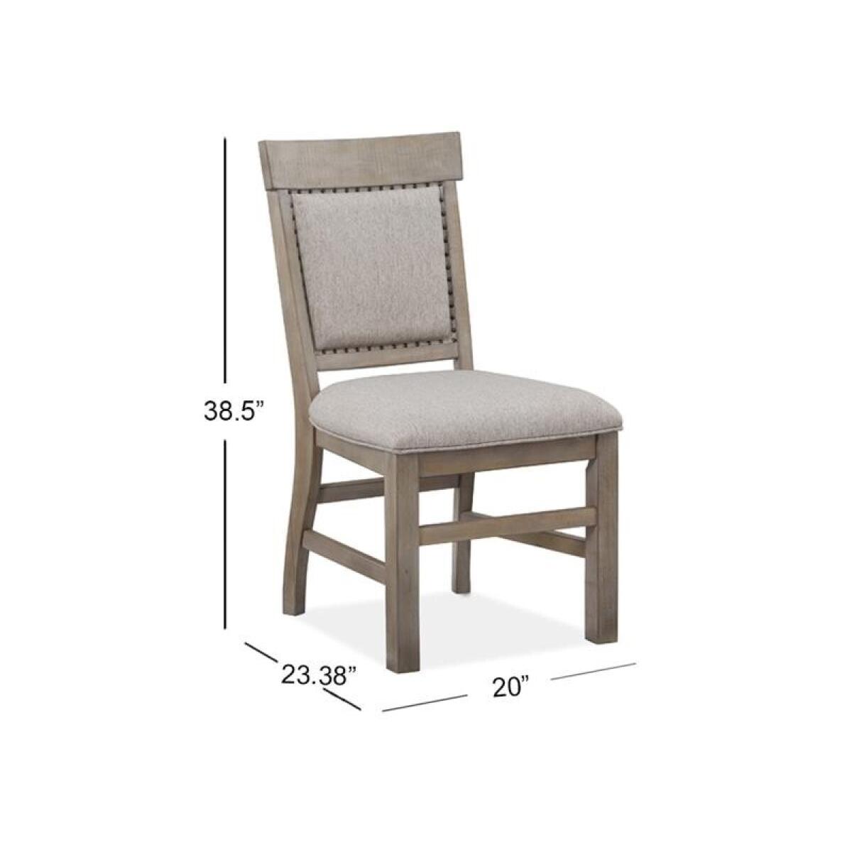 Tinley D4646-63 Dining Side Chair w/Upholstered Seat & Back (2/ctn) - Image 8