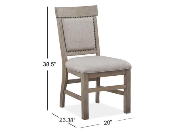 Tinley D4646-63 Dining Side Chair w/Upholstered Seat & Back (2/ctn) - Image 8