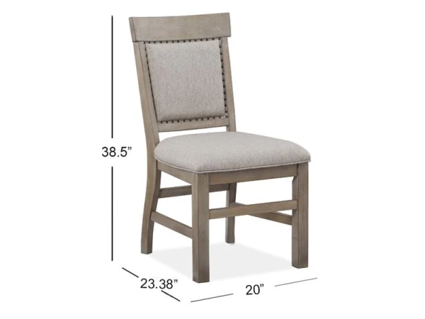 Tinley Park Dining Side Chair w/Upholstered Seat & Back (2/ctn) Chairs & Benches Brown 20