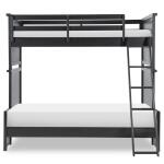 Complete Twin Over Full Bunk Bed Blacksmith - Image 3