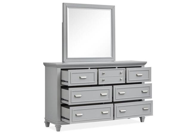 Charleston Drawer Dresser – Grey Dressers Dressers 15