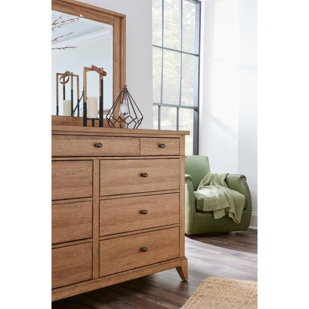 Dresser 9 Drawers Dressers Brown 8