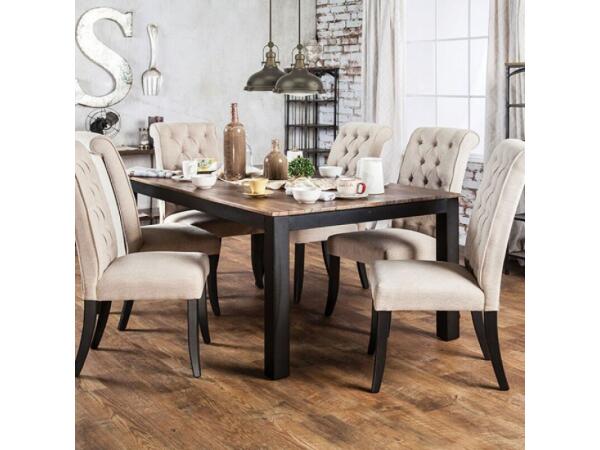 Marshall Dining Table Dining Tables Cream