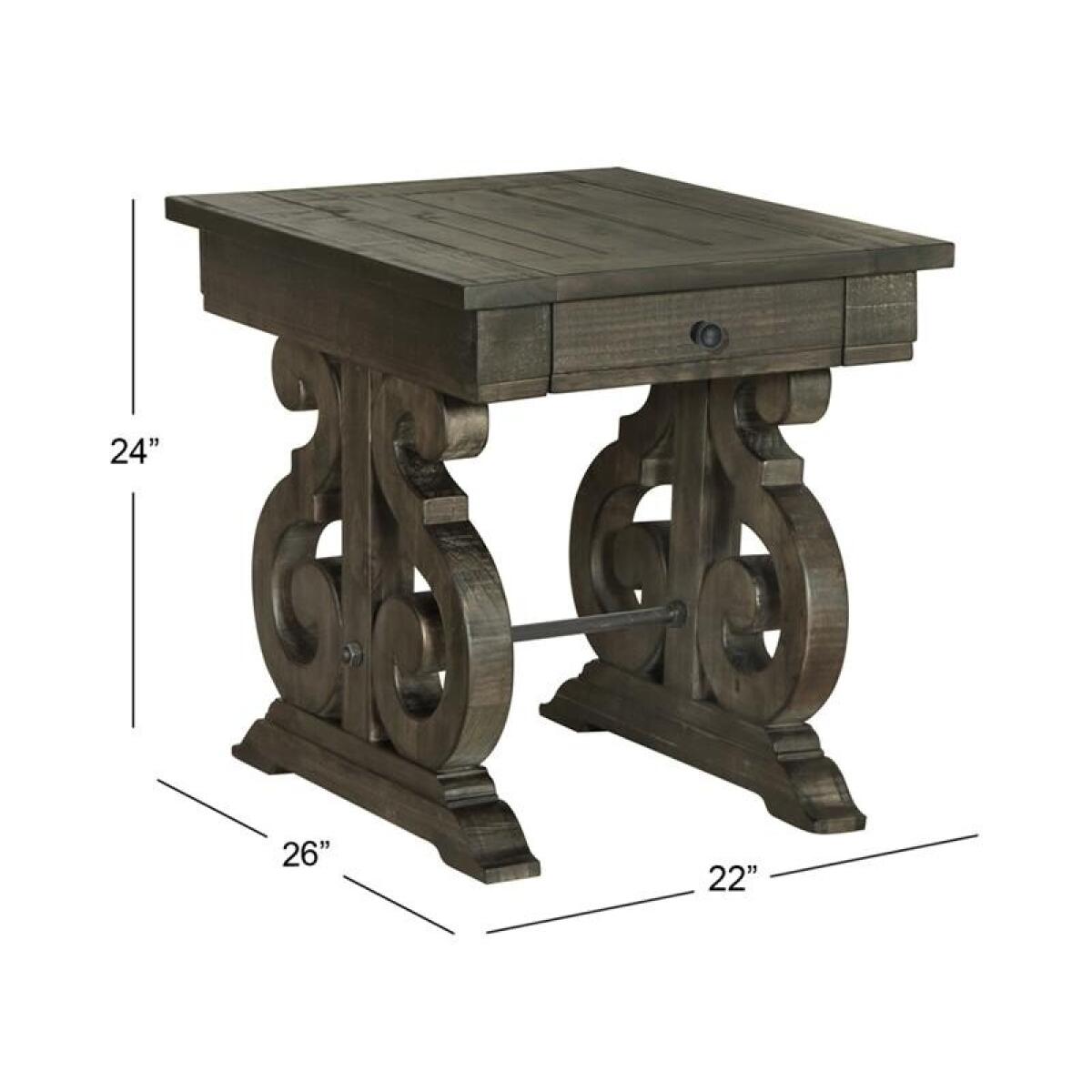 Bellamy Rectangular End Table - Image 4