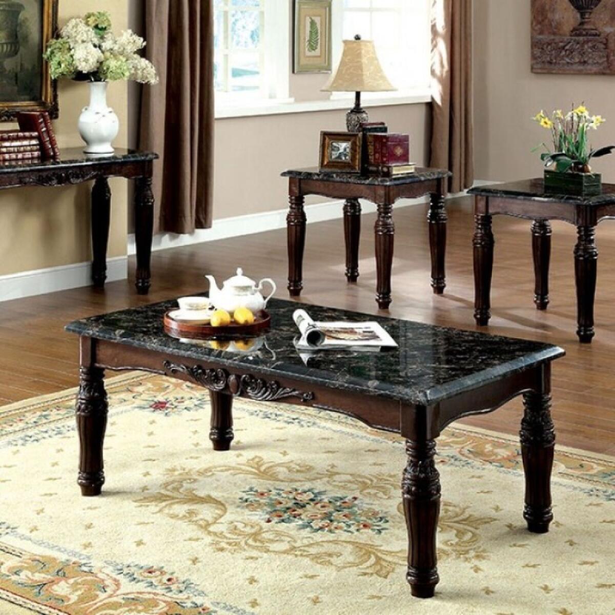 Brampton 3 Pc. Table Set Table Sets Black 4