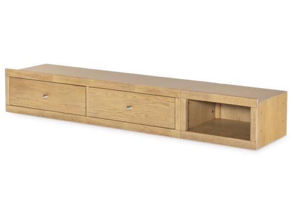 Underbed Storage Natural Hickory Bed Parts Bed Parts