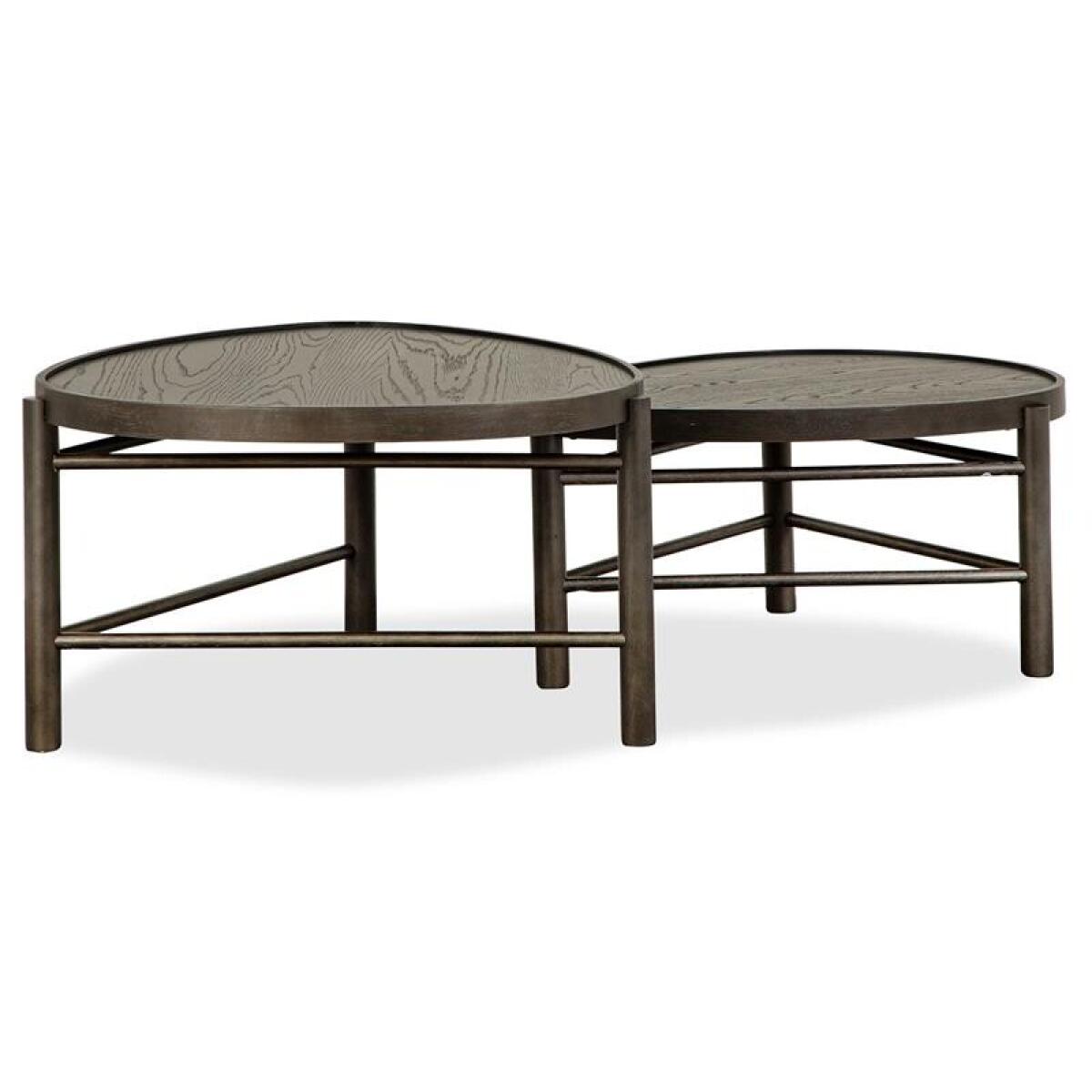 Hadleigh Black Shaped Nesting Cocktail Table - Image 3