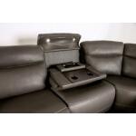 Edmondus Power Sectional Sectionals Brown 18