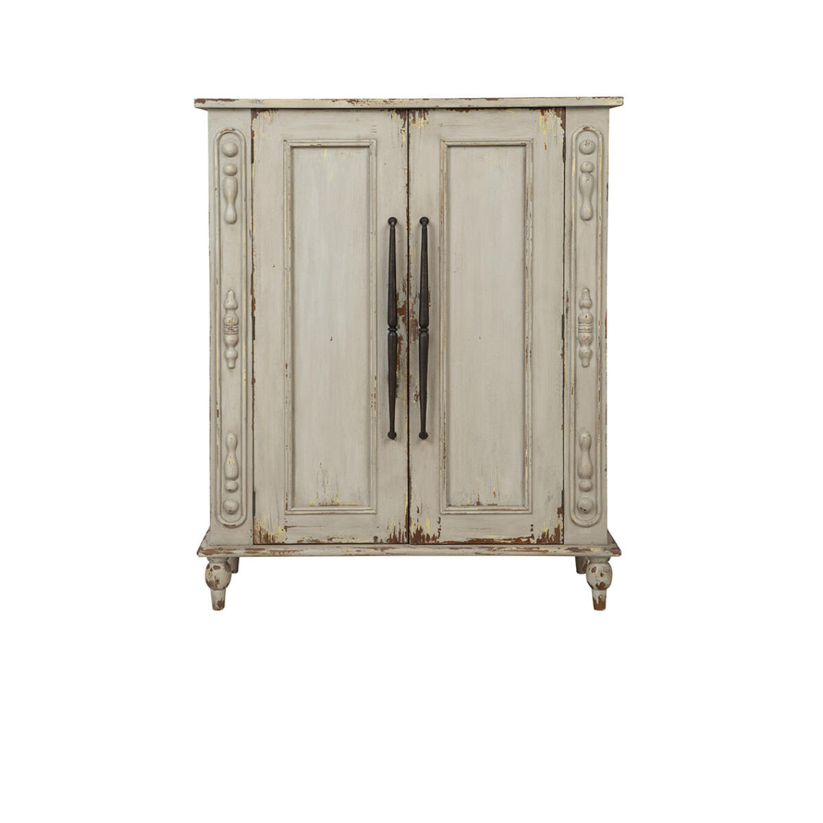 Distressed Bijou Hall Cabinet Accent Furniture Accent Furniture 6
