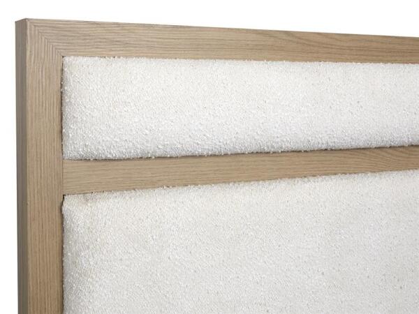 Merrifield Complete Queen Panel Bed w/Upholstered Headboard - Image 6